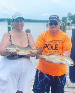  Choctawhatchee Bay Hooked Some Redfish